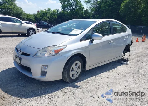 2010 Toyota Prius Ii из США, поврежденный, VIN JTDKN3DUXA0205271